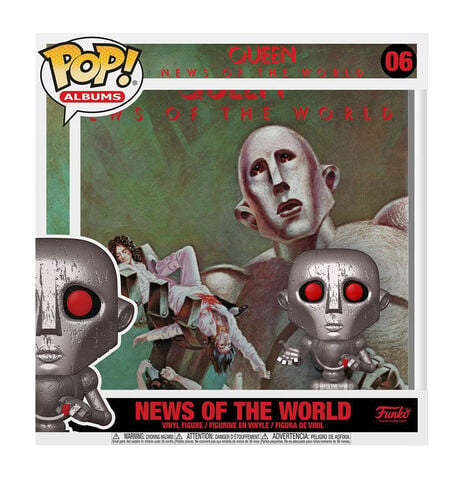 Figurine Funko Pop! N°06 - Queen - Album News Of The World